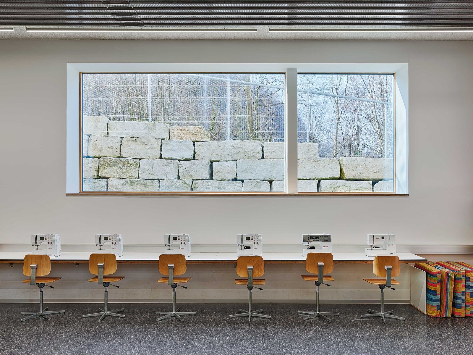 Schule Kaisten Werkraum Textil